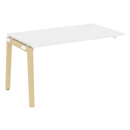 Наборный элемент рабочей станции на деревянных опорах Onix Wood OW.1.NRS-3.8 1380x800x750