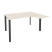 Стол эргономичный правый на П-образном м/к Onix O.MP-SA-3R 1380x1180x750