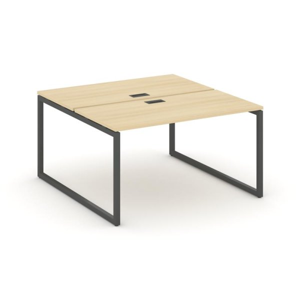 Рабочая станция 2-х сторонняя SN-4O.DRS-013 (1380х1432х750) (Акация Лорка/Металл Антрацит)