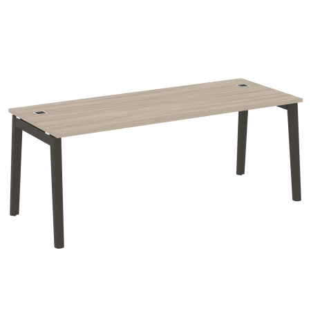 Стол руководителя на деревянных опорах Onix Wood Direct OW.SRR-6.8 1980x800x750