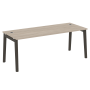 Стол руководителя на деревянных опорах Onix Wood Direct OW.SRR-6.8 1980x800x750
