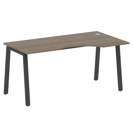 Стол криволинейный правый Metal System Style БА.СА-1 Пр 1600x900x750