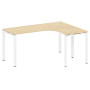 Стол криволинейный правый Metal System Style БП.СА-4 Пр 1600x1200x750