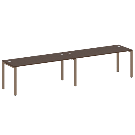 Рабочая станция на 2 раб.места Metal System Style БП.СМ-2.5 3600x720x750
