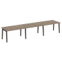 Стол переговорный на деревянных опорах Onix Wood OW.PRG-3.3 4140x980x750