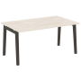 Стол переговорный на деревянных опорах Onix Wood OW.PRG-1.4 1580x980x750