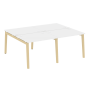 Рабочая станция на деревянных опорах Onix Wood OW.D.RS-4.1.8 1960x1635x750