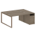 Рабочая станция Metal System Style БО.РС-СТП-2.3 1812x1475x750
