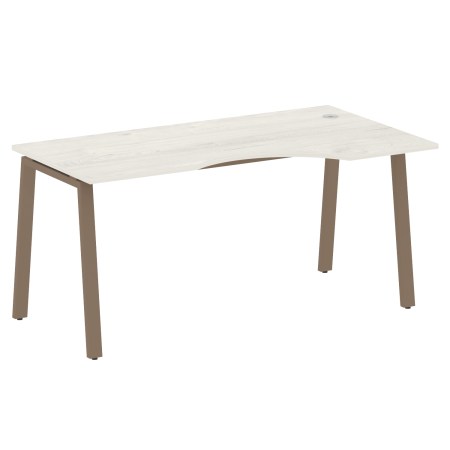 Стол криволинейный правый Metal System Style БА.СА-1 Пр 1600x900x750