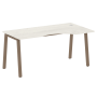 Стол криволинейный правый Metal System Style БА.СА-1 Пр 1600x900x750