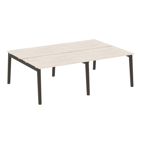 Рабочая станция на деревянных опорах Onix Wood OW.D.RS-4.2.8 2360x1635x750