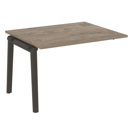 Проходной наборный элемент переговорного стола на деревянных опорах Onix Wood OW.NPRG-2 1180x980x750