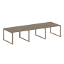 Переговорный стол 3 столешницы Metal System Style БО.ПРГ-3.2 3600x1235x750