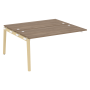 Наборный элемент рабочей станции на деревянных опорах Onix Wood OW.2.NRS-4.7 1580x1475x750