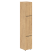 Шкаф колонка с глухими малыми и средними дверьми LOFTIS LHC 40.3 400х430х2253