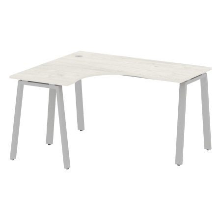 Стол криволинейный левый Metal System Style БА.СА-3 Л 1400x1200x750