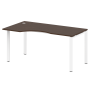 Стол криволинейный левый Metal System Style БП.СА-1 Л 1600x900x750
