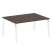 Стол для переговоров (1 столешница) на А-образном м/к Metal System Style БА.ПРГ-1.4 1600x1235x750