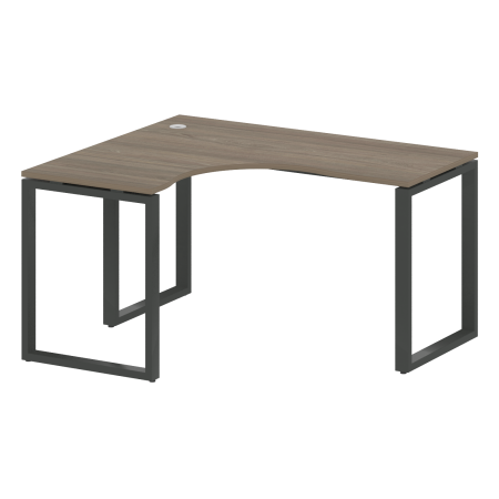 Стол криволинейный левый Metal System Style БО.СА-3 Л 1400x1200x750