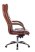 Кресло руководителя T-9927SL светло-коричневый Leather EiCHel кожа крестов. металл хром