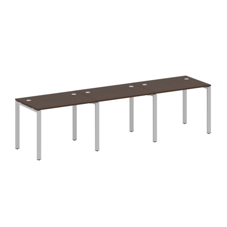 Рабочая станция на 3 раб. места Metal System Style БП.СМ-3.1 3000x720x750