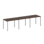 Рабочая станция на 3 раб. места Metal System Style БП.СМ-3.1 3000x720x750