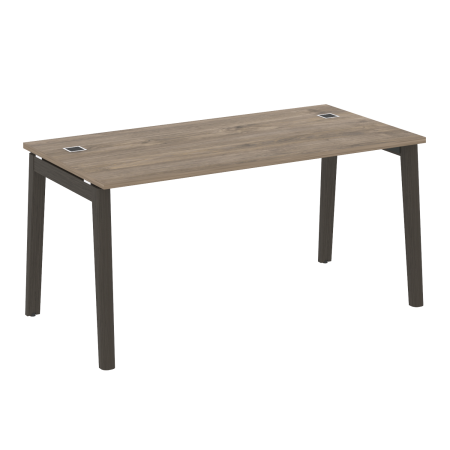 Стол руководителя на деревянных опорах Onix Wood Direct OW.SRR-4.8 1580x800x750