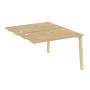 Стол-приставка двойной на деревянных опорах Onix Wood OW.D.SPR-2.7 1180x1475x750