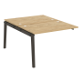 Наборный элемент рабочей станции на деревянных опорах Onix Wood OW.2.NRS-2.8 1180x1635x750
