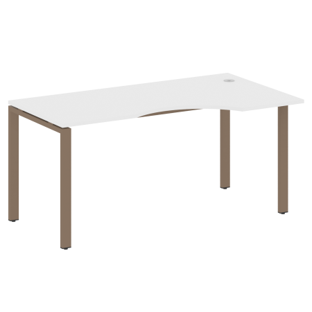 Стол криволинейный правый Metal System Style БП.СА-1 Пр 1600x900x750