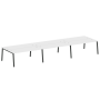 Рабочая станция на 6 рабочих места на А-образном м/к Metal System Style БА.СМ-6.5 5400x1475x750