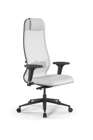 Кресло для руководителя Метта SynchroSit 10 B1-115D - X2+Extra /Um00/Wm12/D02P(M23.B11.G19.W02) (Белый)