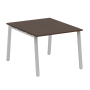 Стол для переговоров (1 столешница) на А-образном м/к Metal System Style БА.ПРГ-1.1 1000x1235x750