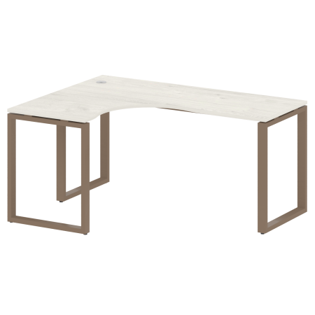 Стол криволинейный левый Metal System Style БО.СА-4 Л 1600x1200x750