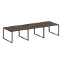 Переговорный стол 3 столешницы Metal System Style БО.ПРГ-3.2 3600x1235x750