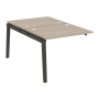 Наборный элемент рабочей станции на деревянных опорах Onix Wood OW.2.NRS-1.8 980x1635x750