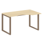 Стол криволинейный правый Metal System Style БО.СА-2 Пр 1400x900x750