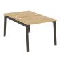 Рабочая станция на деревянных опорах Onix Wood OW.D.RS-2.1.8 980x1635x750