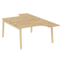 Рабочая станция на деревянных опорах Onix Wood OW.D.SA-3 1380x2395x750