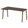 Стол криволинейный левый Metal System Style БА.СА-1 Л 1600x900x750