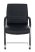 Кресло T-8010N-LOW-V черный Leather Black эко.кожа низк.спин. полозья металл хром