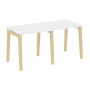 Рабочая станция на деревянных опорах Onix Wood OW.RS-2.0.7 1560x720x750