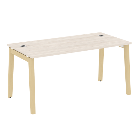 Стол руководителя на деревянных опорах Onix Wood Direct OW.SRR-4.8 1580x800x750