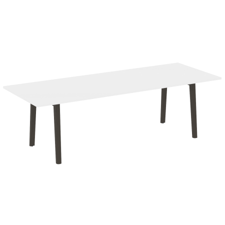 Стол переговорный на деревянных опорах Onix Wood Direct OW.PRG-25 2580x980x750