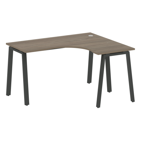 Стол криволинейный правый Metal System Style БА.СА-3 Пр 1400x1200x750
