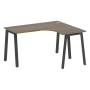 Стол криволинейный правый Metal System Style БА.СА-3 Пр 1400x1200x750