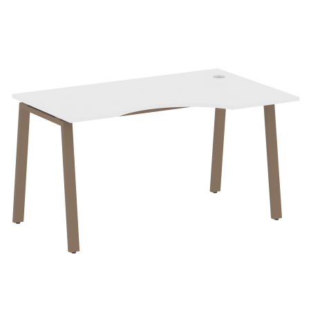 Стол криволинейный правый Metal System Style БА.СА-2 Пр 1400x900x750