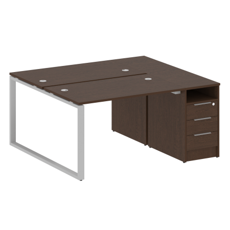 Рабочая станция Metal System Style БО.РС-СТП-2.2 1612x1475x750