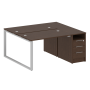 Рабочая станция Metal System Style БО.РС-СТП-2.2 1612x1475x750
