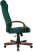 Кресло руководителя T-9928WALNUT Fabric зеленый Italia Green крестов. металл/дерево